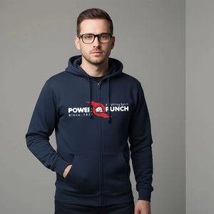 Sudadera con Capucha y Cremallera, Cálida para Invierno, Informal, Diseño con Cremallera, Tejido Jersey Transpirable, Ecológico e Impermeable, Unisex - Product Image 1