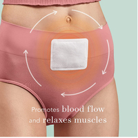 Patch thermique de soulagement de la douleur personnalisé de vente chaude coussin chauffant à base de plantes pour la douleur menstruelle