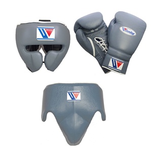 ชุดชกมวย Gymstero Winning Boxing Set - ถุงมือหนังพร้อมสายรัดแบบปรับได้และโลโก้ที่ปรับแต่งได้ - Product Image 1