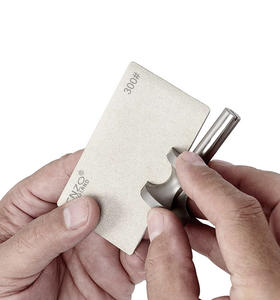 Ensemble de pierres diamantées 600 # et 1200 # avec liquide de rodage pour l'affûtage des haches, couteaux, rasoirs, etc. - Product Image 4