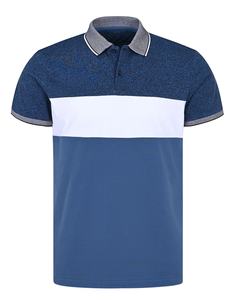 Camiseta de golf para hombre, Polo de alta calidad con logotipo personalizado, 100% algodón - Product Image 2