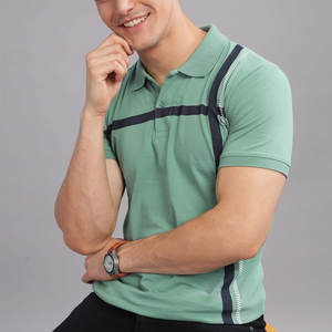 เสื้อยืดโปโลผู้ชายสีทึบเสื้อยืดโปโลผู้ชายไซส์ใหญ่พิเศษเสื้อยืดใส่ฤดูร้อน - Product Image 6