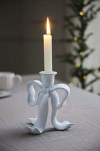 Porte-bougie abstraits en noir mat sculptural pour une décoration moderne. Disponible aux prix de gros. - Product Image 6