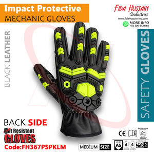 Gants de mécanicien de protection contre les chocs et résistants aux coupures pour usage industriel TPR avec des gants de mécanicien de sécurité de protection maximale - Product Image 5