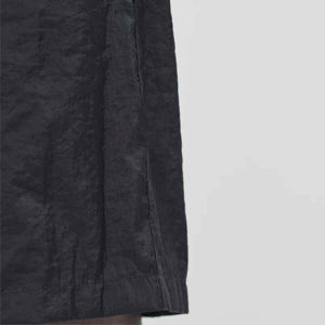 Pantalones cortos de natación elásticos de cintura alta para hombre, pantalones cortos de playa de nailon de secado rápido, forro de malla, patrón de rayas, bolsillo de talla grande, poliéster - Product Image 6