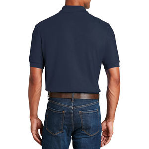 เสื้อยืดโปโลสำหรับผู้ชายผ้า100% แห้งเร็ว2022พิมพ์ลายดิจิทัลแข็งผ้าลดรอยยับล่าสุด - Product Image 2