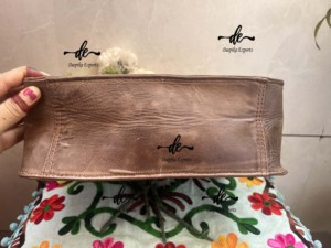 Neues Design Echte Leder handtasche Umhängetasche Handmade Hot Sale Stilvolle Umhängetasche für Frauen - Product Image 4