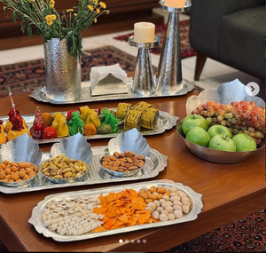 Bols à fruits en chocolat en métal argenté gravé pour décor de table à manger élégant affichage de fête de mariage et présentation de bonbons de fête - Product Image 6