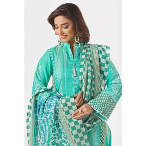 Conjunto de traje de jardín verde de 3 piezas sin coser para mujer - Product Image 3