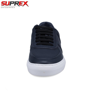 Zapatillas SUPREX ENTERPRISES Navy Neue York de Alta Calidad, Cuero Genuino, con Cordones, Cómodas, para Hombre y Mujer, Casuales, en Venta, Personalizables - Product Image 3