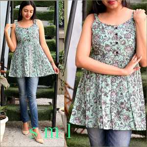 เสื้อคอตตอนสำหรับผู้หญิงสำหรับงานแต่งงานสำนักงานขายส่งจากอินเดีย - Product Image 4