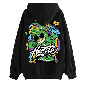 Sudadera con capucha de gran tamaño personalizada para hombres | Forro de algodón | MOQ bajo y producción personalizada a granel - Product Image 6