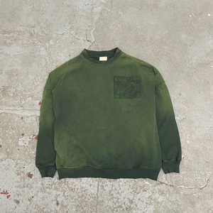 Vente en gros OEM Custom fabricant sweatshirt crewneck sweatshirt à capuche vintage lavage à l'acide en détresse sweatshirt délavé au soleil - Product Image 4
