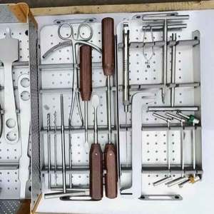 Juego de Instrumentos Ortopédicos de Acero Inoxidable con Placa de Bloqueo de Fragmentos Grandes, Kit Completo de Cirugía de Trauma, Fijación Interna Quirúrgica - Product Image 6