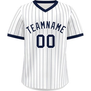 Camiseta de béisbol con impresión por sublimación tela de malla transpirable control de humedad Ajuste de secado rápido fábrica OEM a granel - Product Image 1
