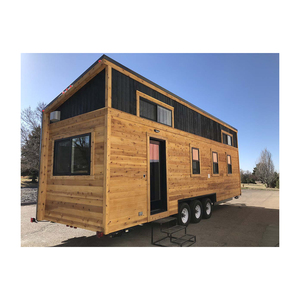 Maison mobile préfabriquée modulaire en acier portable de luxe, cabine extensible, conteneur habitable pour atelier et usage extérieur - Product Image 3