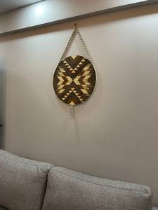 Tenture murale en métal de fabrication artistique avec motif de feuille élégant Art décoratif contemporain et inspiré de la nature pour moderne - Product Image 5