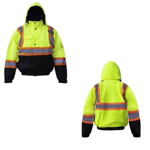 Wholesale High Quality Factory Supply Safety Reflective <b>Jackets</b> Custom Made <b>Work</b> Safety <b>Work</b> <b>Jacket</b> - Product Image 6