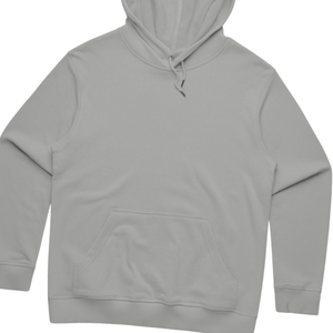 Light <b>Grey</b> Pullover Hoodie Unisex Cotton Fleece Hooded <b>Sweatshirt</b> Plain Blank Winter Casual Streetwear Wholesale Manufacturer - Product Image 4