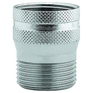 Tuyau chromé durable en acier inoxydable de 3/4 pouce avec protection anti-éclatement pour accessoires de salle de bain et toilettes - Product Image 1