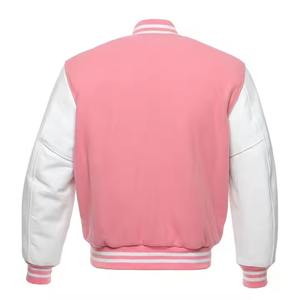 Chaquetas universitarias para hombre, uniforme de equipo de alta calidad con logotipo personalizado, chaqueta de béisbol universitaria lisa en blanco al por mayor - Product Image 6