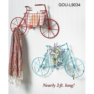 Cestas de Metal Modernas Multifuncionales para Colgar en la Bicicleta, para el Correo o para Pascua - Product Image 2