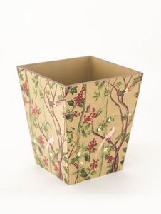 Waste <b>Paper</b> <b>Bin</b> Wooden Trash Can for Home Office Kitchen Restaurant Hotel Room Waste <b>Paper</b> Garbage <b>Bin</b> Wholesale Made in India - Product Image 5