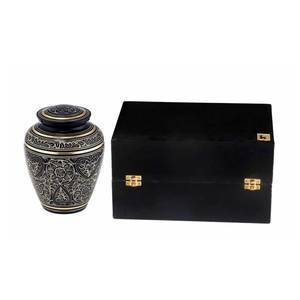 Urna funeraria de aluminio de alta calidad para adultos Artículo conmemorativo de cremación de Venta caliente de la India - Product Image 1