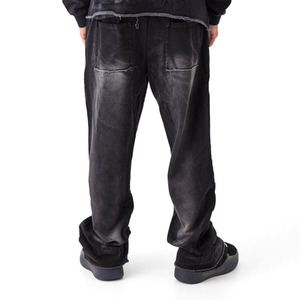 Trajes de chándal acampanados con lavado ácido personalizados, pantalones de chándal acampanados vintage, conjunto de dos piezas con lavado ácido, conjunto de pantalones de chándal y Sudadera con capucha - Product Image 6