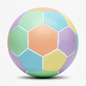 Ballon de football d'entraînement pliable de haute qualité, fabriqué au Pakistan, cousu à la machine, personnalisable, pour usage domestique, commandes en gros pour clubs, professionnel - Product Image 4