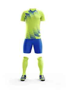 Uniformes de Fútbol Premium, Conjunto de Camiseta y Pantalones Cortos para Entrenamiento de Fútbol, Transpirable y de Secado Rápido, Nueva Ropa Deportiva de Fútbol para Club - Product Image 5