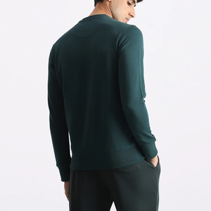 Sweat-shirts à col rond pour hommes, 100% coton, personnalisés, confortables, décontractés, vintage, de haute qualité, coupe ample, manches longues - Product Image 2
