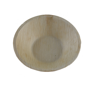 Vajilla desechable de hoja de palma Natural 100%, cuencos redondos profundos, cuencos redondos de hoja para ensaladas de frutas - Product Image 3
