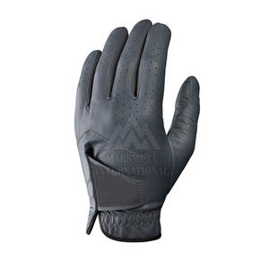 Gant de golf en peau de mouton respirant en cuir Cabretta couleur douce Gants de golf sport avec logo personnalisé - Product Image 3