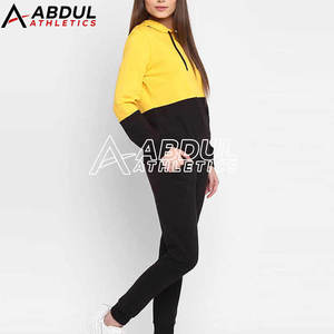 Conjunto Deportivo para Mujer de Algodón con Sudadera con Capucha y Pantalones Deportivos, Casual, Cómodo, Perfecto para Actividades al Aire Libre - Product Image 3