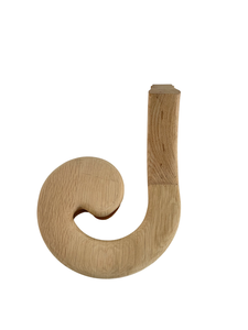 Vente en gros 7330 Main courante en spirale à montée rapide pour main gauche, pour la construction d'escaliers, en chêne rouge, durable et écologique - Product Image 5