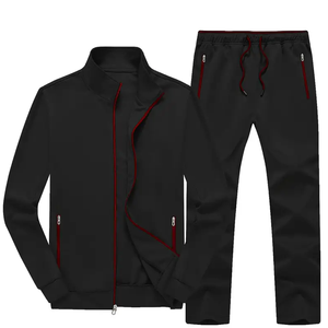 Nouvelle tendance Survêtement respirant en polyester de qualité supérieure Survêtements OEM pour hommes avec design personnalisé Pantalons de survêtement pour hommes en gros - Product Image 2