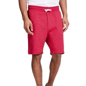 Pantalones cortos de felpa francesa de algodón para hombre, pantalones cortos transpirables personalizables para gimnasio, entrenamiento físico, jogging, cintura elástica - Product Image 3