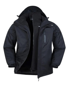 Chaqueta de forro polar de concha suave para hombre, a prueba de viento, impermeable, transpirable, cálida, piel de tiburón, estilo de cuero, ropa de abrigo cómoda - Product Image 6