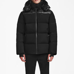 Blouson d'hiver matelassé imperméable de haute qualité 2026, personnalisé, en gros, avec rembourrage en coton et doublure en bambou, pour usage extérieur, unisexe - Product Image 2