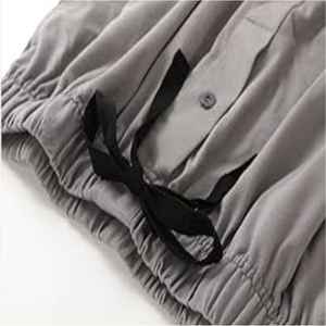 Conjunto de Camiseta de algodón de verano para hombre Conjuntos de camisa y pantalones cortos de punto transpirables cómodos para clima cálido - Product Image 3