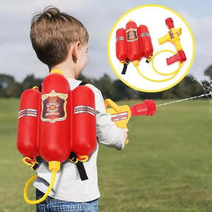 Children's Firefighter <b>Backpack</b> with Fire Extinguisher Firefighter-Themed <b>Student</b> Tote & Messenger Bag - Product Image 2