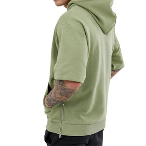 Sweats à capuche vierges pour hommes avec doublure thermique et capuche à cordon de serrage réglable pour plus de chaleur par temps froid - Product Image 3