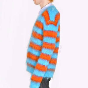 Fabricant pakistanais pulls en mohair pour hommes chandails en mohair légers pour hommes conception personnalisée chandails en mohair pour hommes - Product Image 5