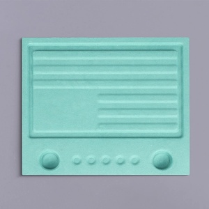 Nhà Máy Bán Hàng Trực Tiếp Bạc Hà Màu Xanh Lá Cây Điện Tử Lót Bền Vững Đúc Bột Giấy Sản Phẩm Điện Tử Chèn Khay - Product Image 1