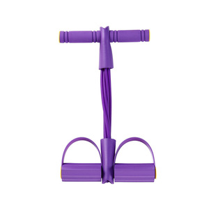 6 tubes de bandes de résistance élastiques de haute qualité en EVA+TPE pour les exercices de <span class=keywords><strong>fitness</strong></span>, les tractions et les abdominaux - Product Image 2