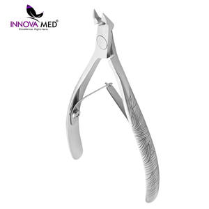Custom Logo Premium Cuticle Nipper High Quality Stainless Steel Beauty Instrument Professional Manicure Tool INNOVAMED - Product Image 2