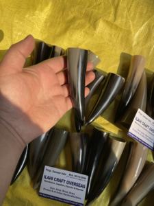 Punta de Cuerno de Búfalo Natural, Color Natural, Alta Calidad - Product Image 4