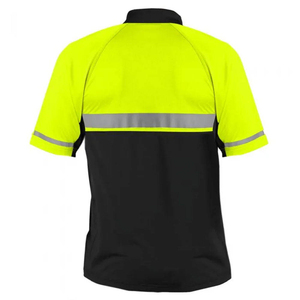 Camiseta Polo de Seguridad Reflectante Personalizada, Camiseta de Seguridad de Manga Corta de Alta Visibilidad para Verano, Camisetas Polo de Seguridad Vial para Construcción - Product Image 6