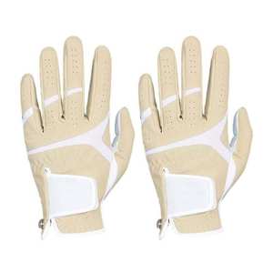 Gants de golf personnalisés OEM en gros, cuir durable, poignée respirante, ajustement confortable, logo personnalisé, gants de sport professionnels - Product Image 1